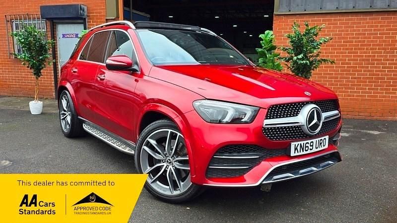Used Mercedes GLE400 AMG line 2019 Red SUV