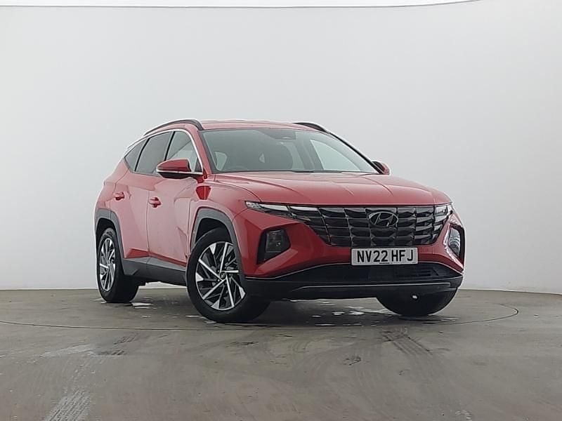 Red Used 2022 Hyundai Tucson Premium SUV | £19,998 (Fair price) - Image 1/4