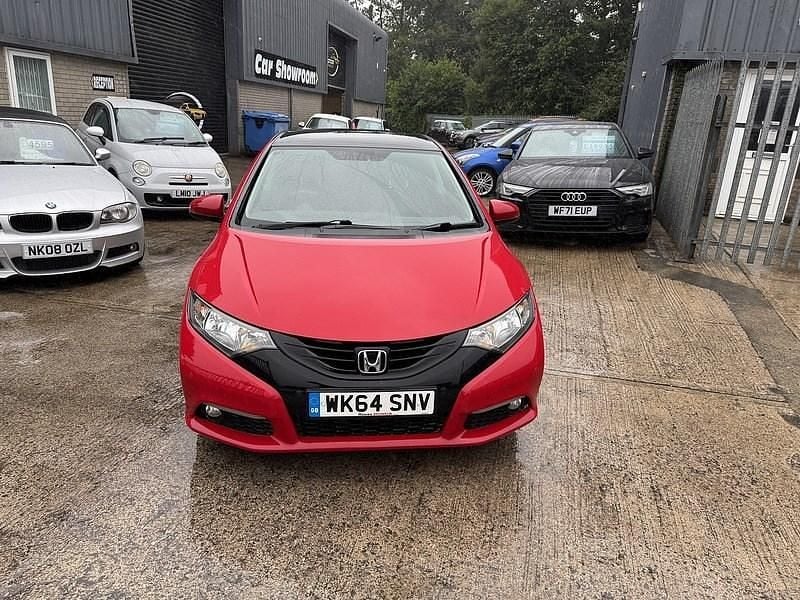 Red Used 2015 Honda Civic SR Hatchback | £6,995 (Fair price) - Image 1/4