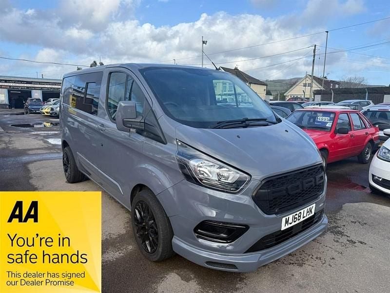 Usado Ford Transit Custom 105 HP (77 kW) 2018 Cinzento Van