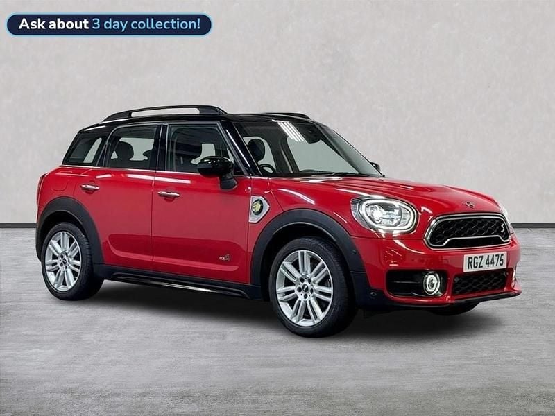 Red Used 2020 Mini Cooper S Countryman Exclusive SUV | £14,602 (Fair price) - Image 1/4
