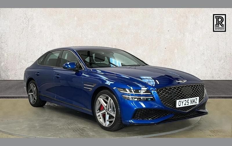 Used Genesis G80 Sport 304 HP (223 kW) 2025 Blue Sedan