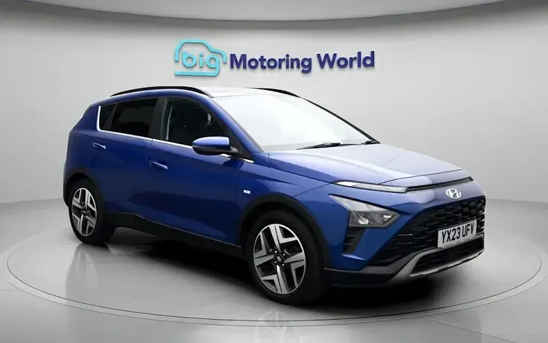Used Hyundai Bayon Premium 101 HP (74 kW) 2023 Blue SUV