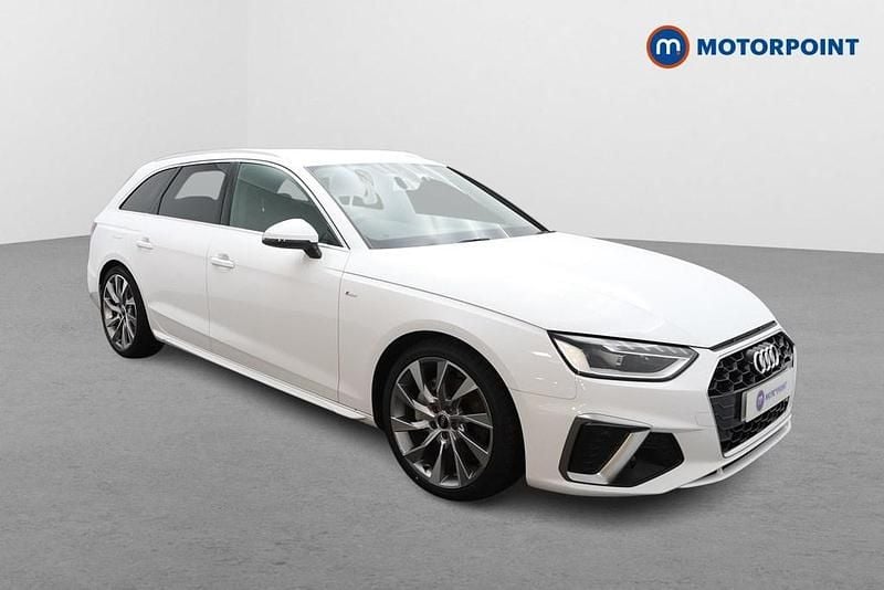Used Audi A4 S-Line 204 HP (150 kW) 2024 White Estate