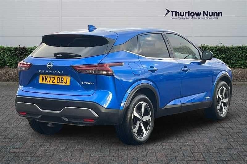 Used Nissan Qashqai N-Connecta 190 HP (139 kW) 2022 Blue SUV