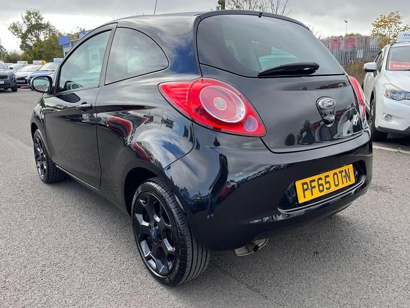 Used Ford Ka Zetec 69 HP (50 kW) 2016 Black Hatchback