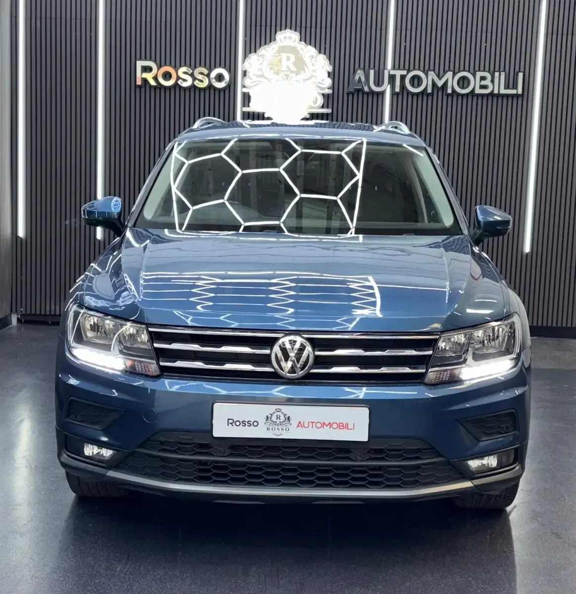 Used VW Tiguan Allspace Match 150 HP (110 kW) 2021 Blue SUV