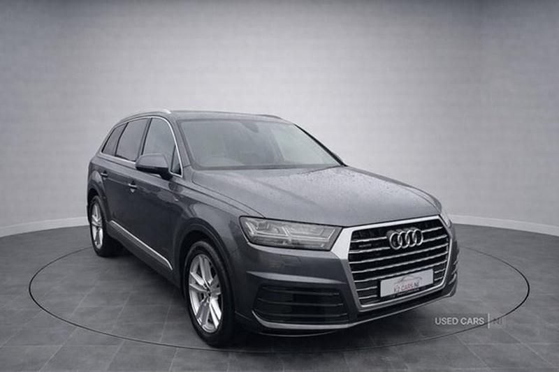 Used Audi Q7 S-Line 286 HP (210 kW) 2019 Grey SUV