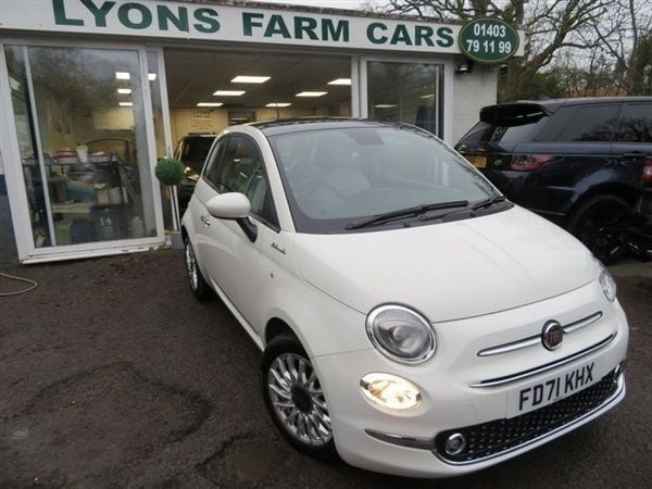 White Used 2022 Fiat 500 Dolcevita Hatchback | £10,674 (A bit pricey) - Image 1/1