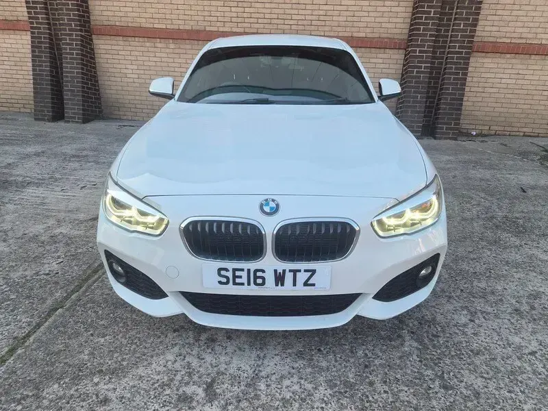 Used BMW 118 M Sport 150 HP (110 kW) 2016 White Hatchback
