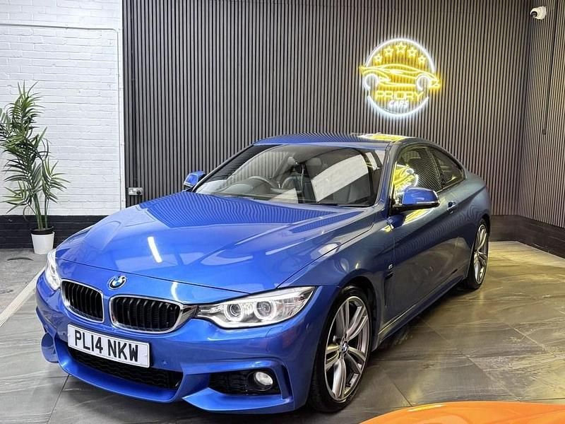 Used BMW 420 M Sport 184 HP (135 kW) 2014 Blue Coupe