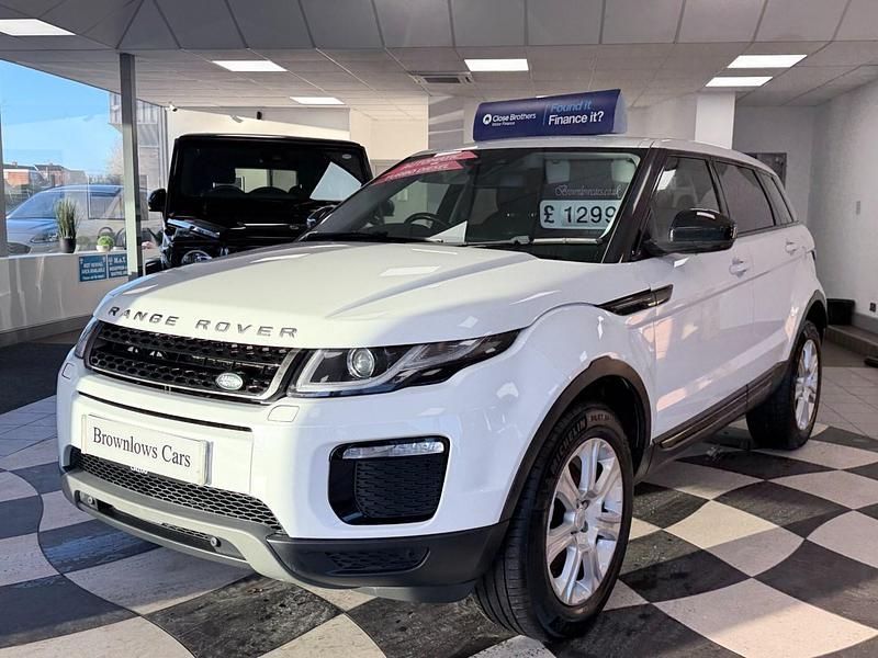 Begagnad Land Rover Range Rover evoque SE 2019 Vit Kombi