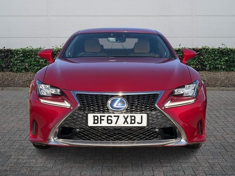 Used Lexus RC300h Sport Line 2017 Red Coupe