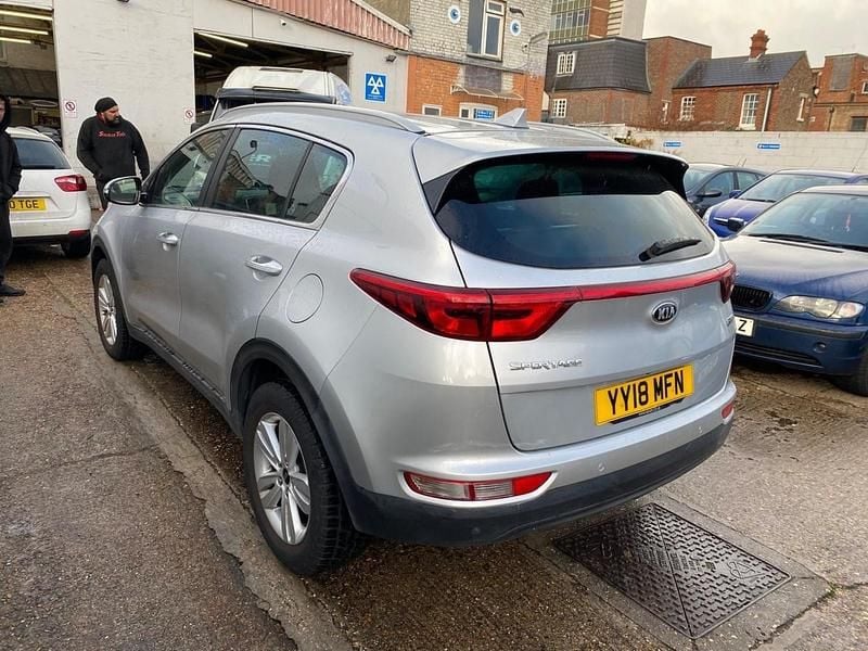 Used Kia Sportage 130 HP (95 kW) 2018 Silver SUV