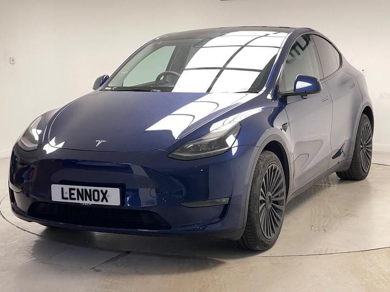 Used Tesla Model Y Long Range AWD 85 kW (116 HP) 2022 Blue SUV