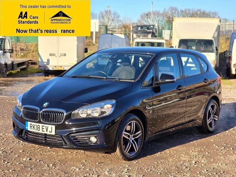 Used BMW 225 Sport Line 224 HP (164 kW) 2018 Black Hatchback