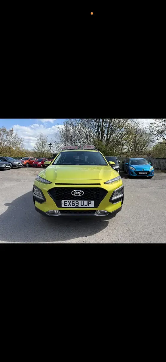 Used Hyundai Kona SE 120 HP (88 kW) 2019 Yellow SUV