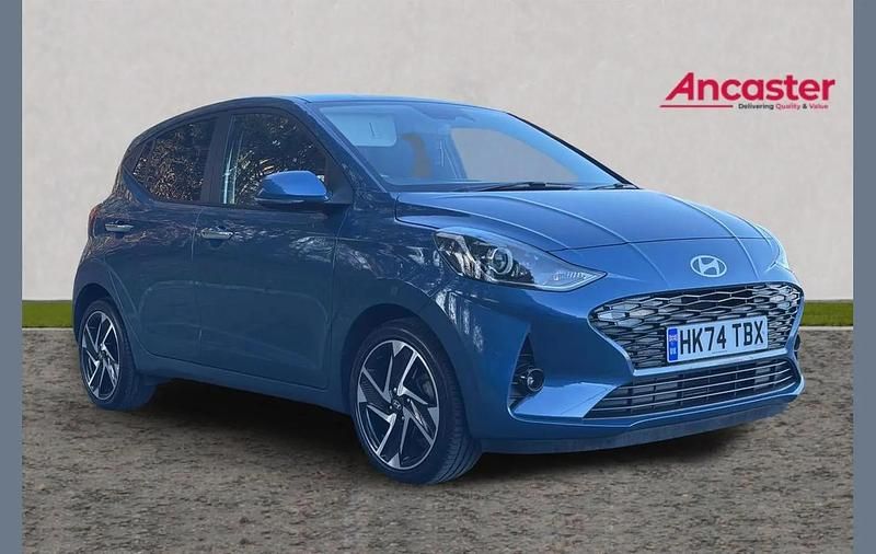 Used Hyundai i10 Premium 77 HP (56 kW) 2024 Blue Hatchback