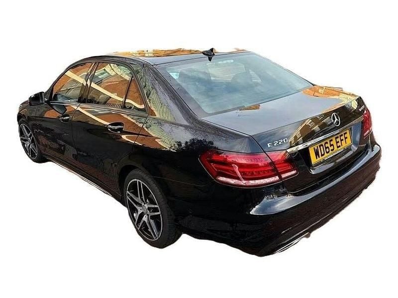 Used Mercedes E220 AMG 2015 Black Sedan