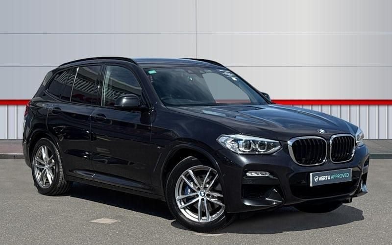 Grey Used 2019 BMW X3 M Sport SUV | £24,229 (Good price) - Image 1/4