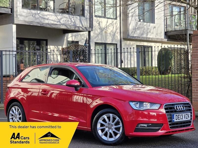 Red Used 2013 Audi A3 Hatchback | £4,995 (Fair price) - Image 1/4