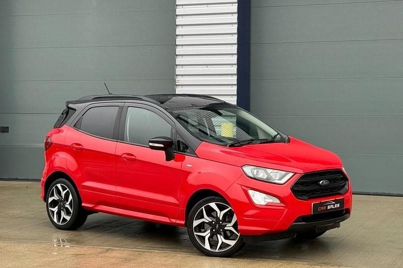 Used Ford Ecosport ST-Line 125 HP (91 kW) 2020 Red SUV