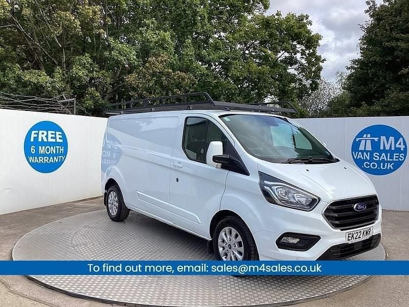 Used Ford Transit Custom Limited 130 HP (95 kW) 2022 White Van