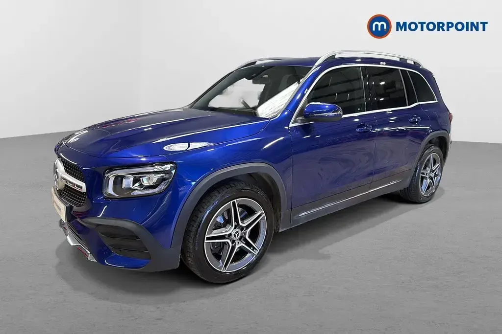 Used Mercedes GLB220 AMG line 190 HP (139 kW) 2022 Blue SUV