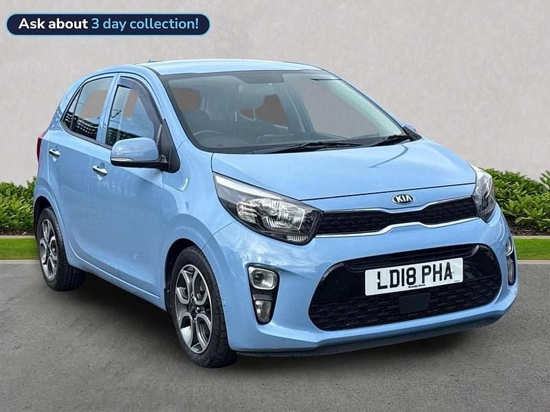 Blue Used 2018 Kia Picanto 3 Hatchback | £11,300 (Fair price) - Image 1/4