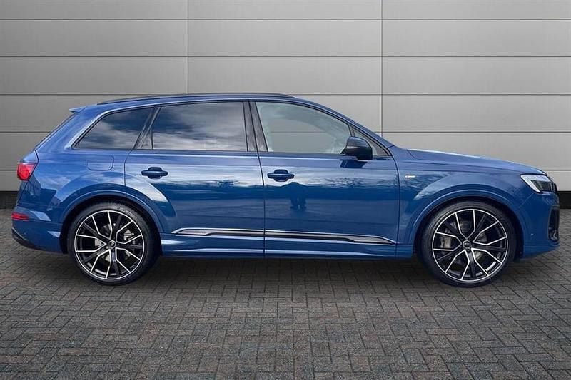 New Audi Q7 Black Edition 286 HP (210 kW) 2025 Ascari blue SUV