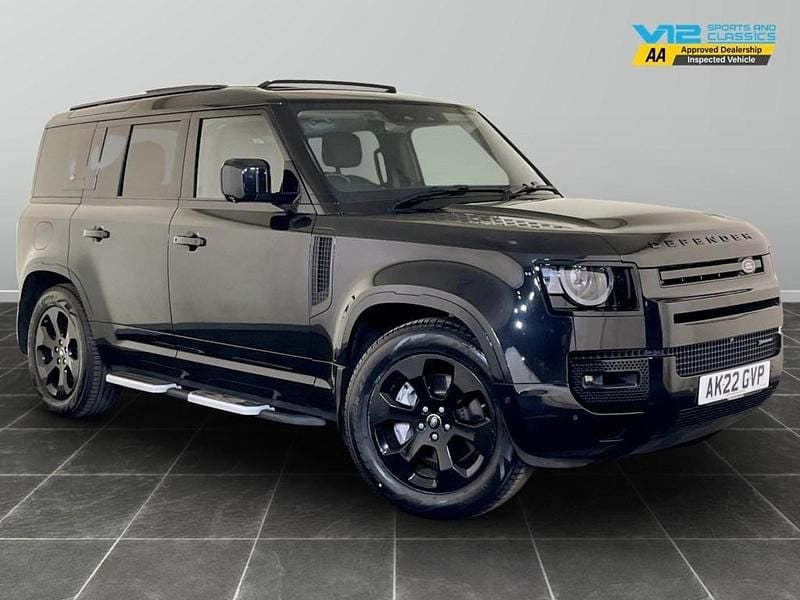Black Used 2022 Land Rover Defender HSE Dynamic SUV | £45,995 - Image 1/2