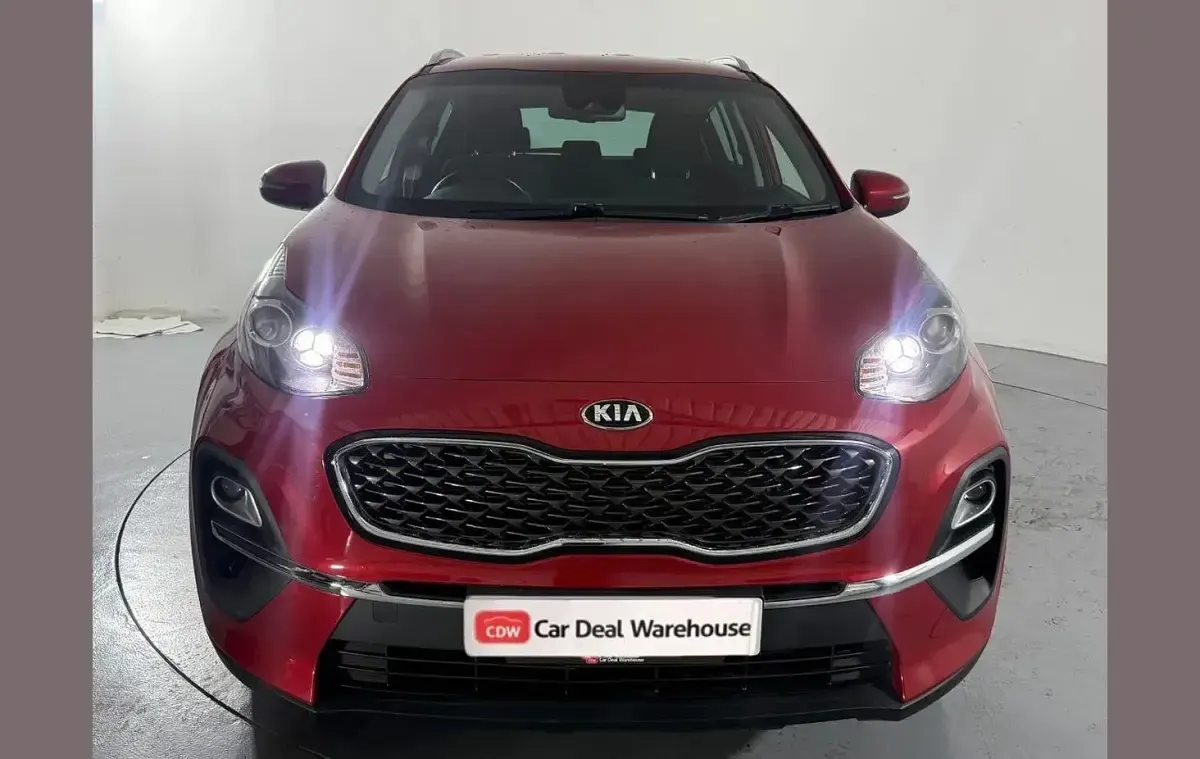 Used Kia Sportage 129 HP (94 kW) 2021 Red SUV