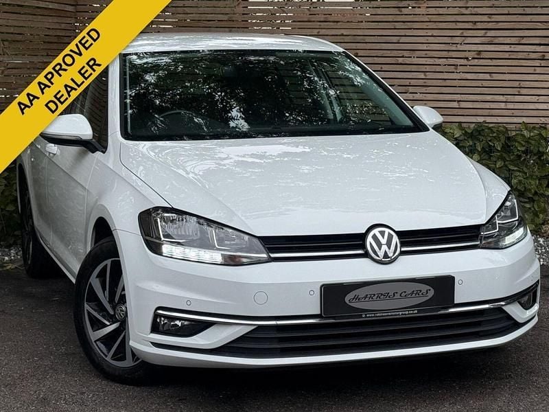 White Used 2019 VW Golf VII Match Hatchback | £13,485 (A bit pricey) - Image 1/4