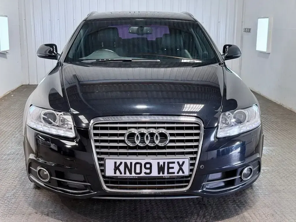Used Audi A6 S-Line 170 HP (125 kW) 2009 Black Estate