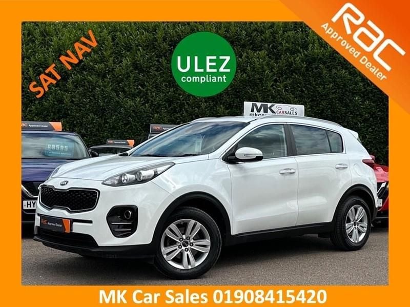 White Used 2016 Kia Sportage 2 SUV | £7,495 (Fair price) - Image 1/3