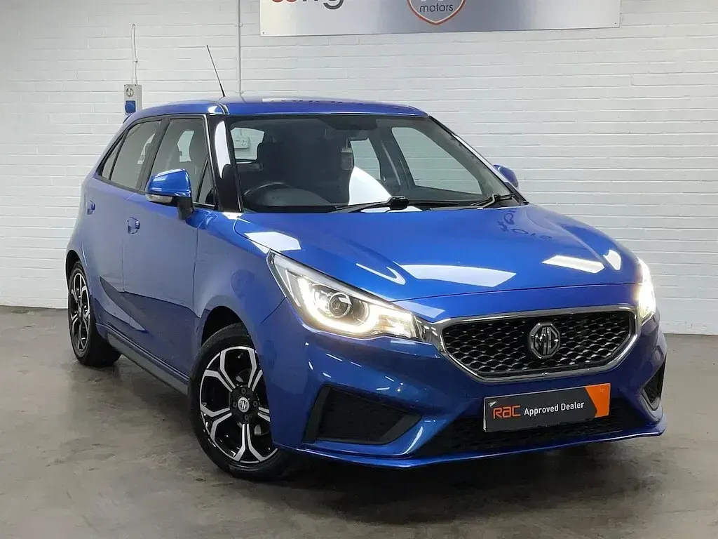 Used MG MG3 Excite 106 HP (77 kW) 2019 Blue Hatchback