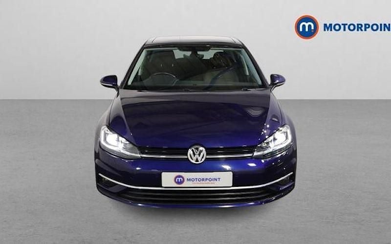 Used VW Golf VII Edition 150 HP (110 kW) 2019 Blue Hatchback
