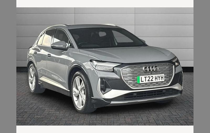 Used Audi Q4 e-tron S-Line 150 kW (204 HP) 2022 Grey SUV