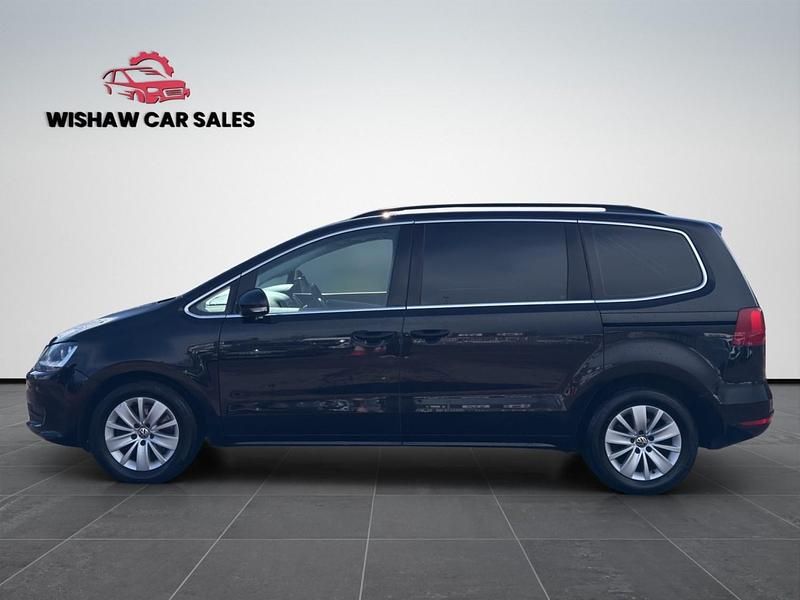 Used VW Sharan SE 140 HP (102 kW) 2015 Black MPV