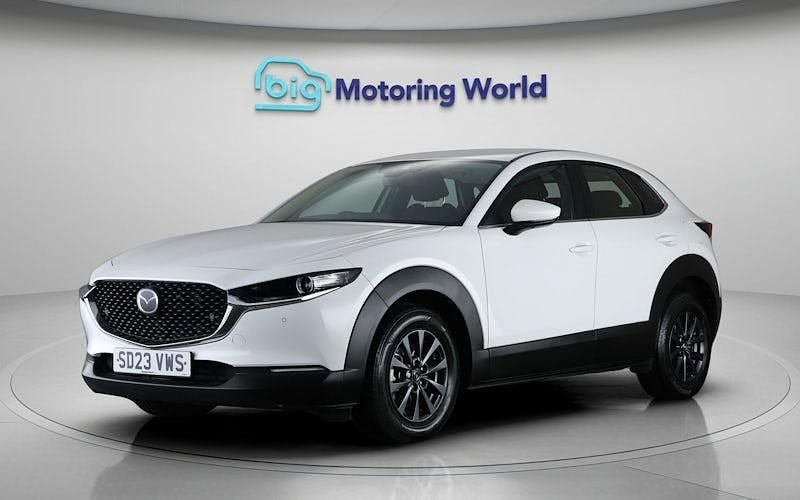 Gebraucht Mazda CX-30 122 PS (89 kW) 2023 Weiß SUV