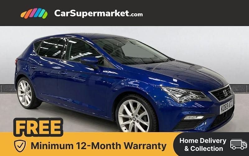 Blue Used 2020 Seat Leon FR Hatchback | £13,197 (Good price) - Image 1/4