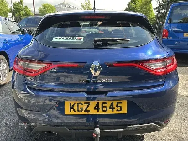 Used Renault Mégane Dynamique 2018 Blue Hatchback
