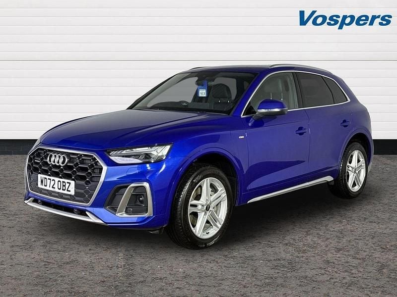Used Audi Q5 S-Line 201 HP (147 kW) 2023 Blue SUV