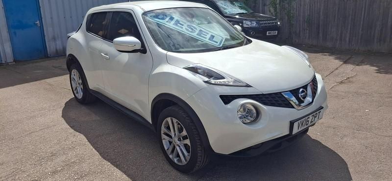 White Used 2016 Nissan Juke N-Connecta SUV | £6,695 (Fair price) - Image 1/4
