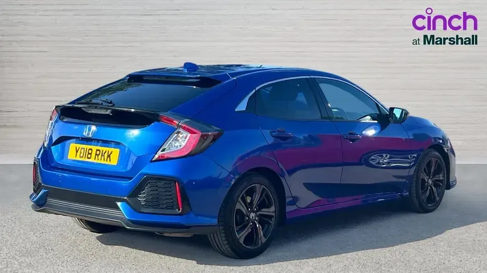 Begagnad Honda Civic SR 120 HK (88 kW) 2018 Blå