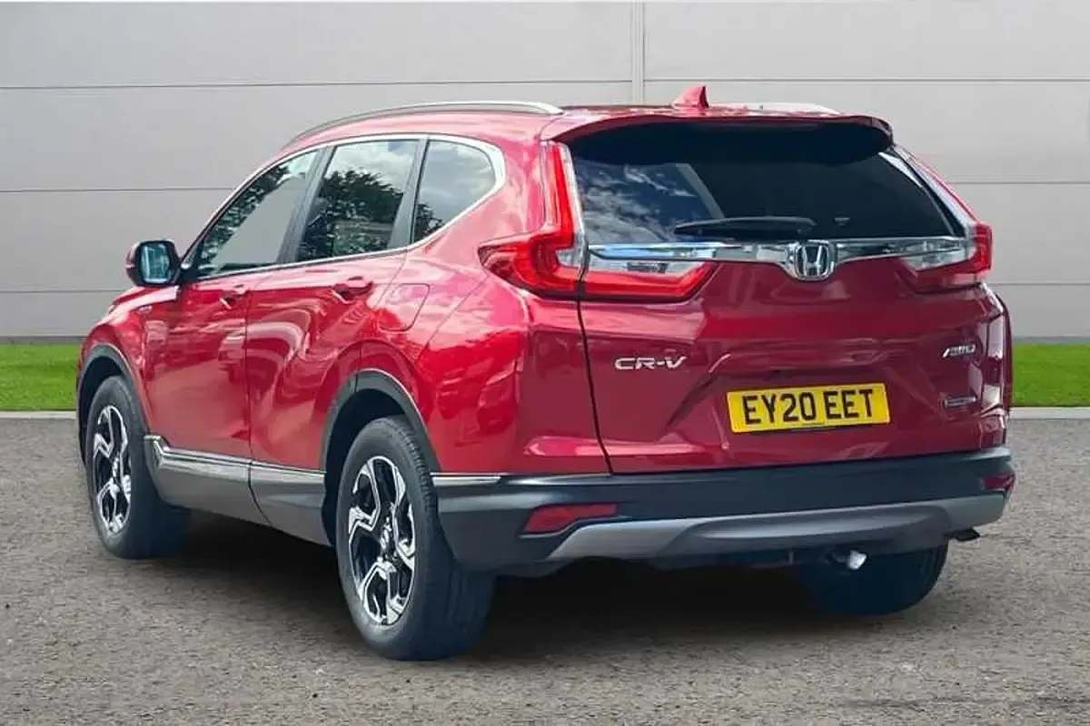 Used Honda CR-V Hybrid 184 HP (135 kW) 2020 Red SUV