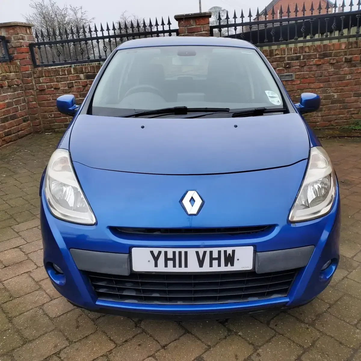 Usado Renault Clio II Dynamique 2011 Azul Citadino