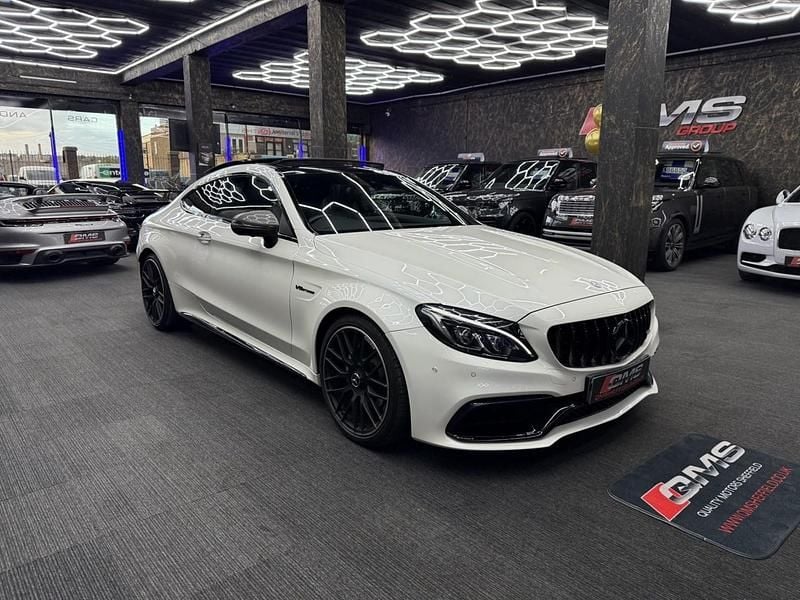White Used 2016 Mercedes C63 AMG AMG Coupe | £33,000 (Fair price) - Image 1/4