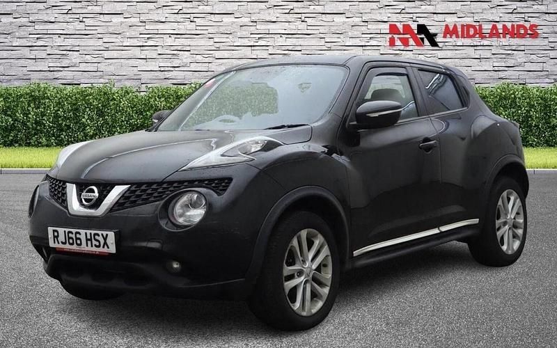 Used Nissan Juke N-Connecta 110 HP (80 kW) 2016 Black SUV
