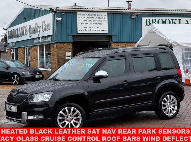 Black Used 2014 Skoda Yeti Elegance SUV | £8,495 (Good price) - Image 1/4